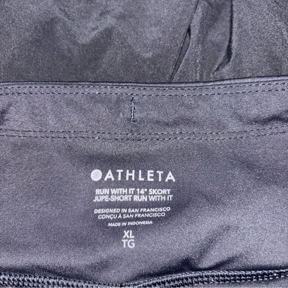 ATHLETA RUN WITH IT HIGH RISE 14”‎ SKORT women’s size XL - Picture 6 of 6